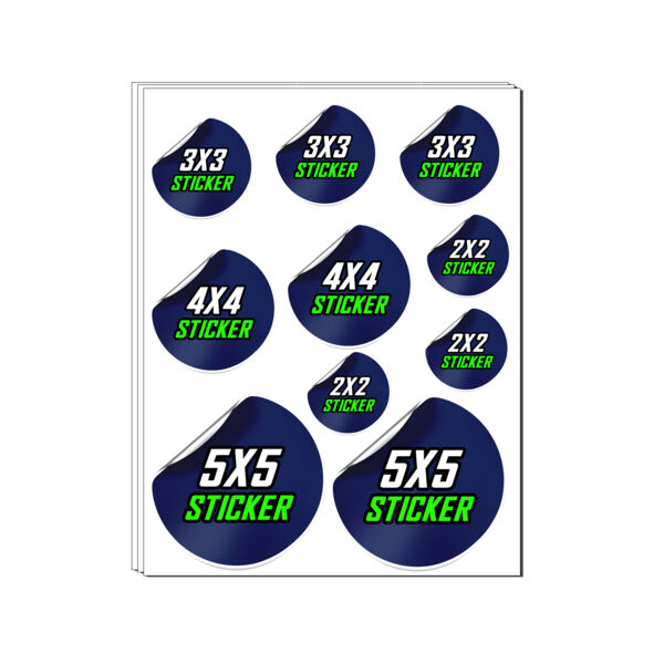 8.5" X 11" Sticker Sheet Thumbnail