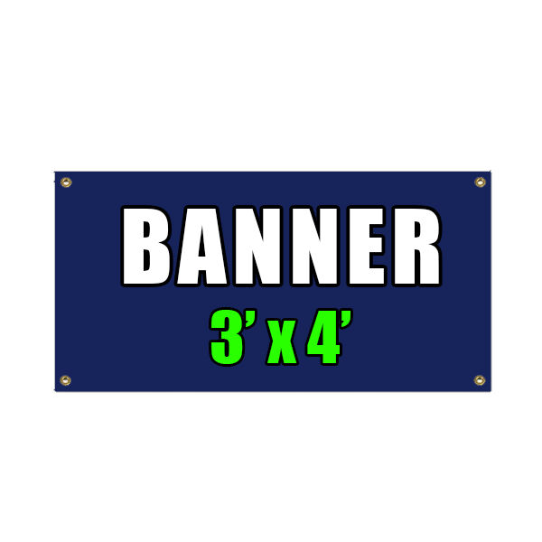 Banner 3 x 4' Thumbnail