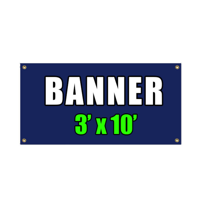 Banner 3' x 10' b310 Banner 3' x 10' Thumbnail