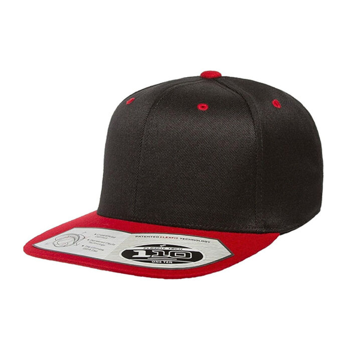 Flexfit by Yupoong Flexfit Flat Bill Snapback Cap 110F Flexfit Flat Bill Snapback Cap Thumbnail
