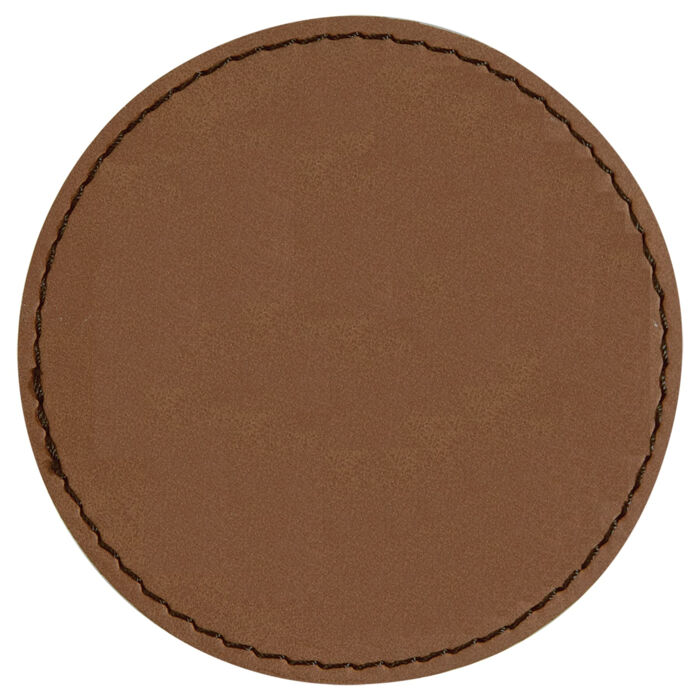 Laser Engraved Round Patch 2.5" (Iron-on) Dark Thumbnail