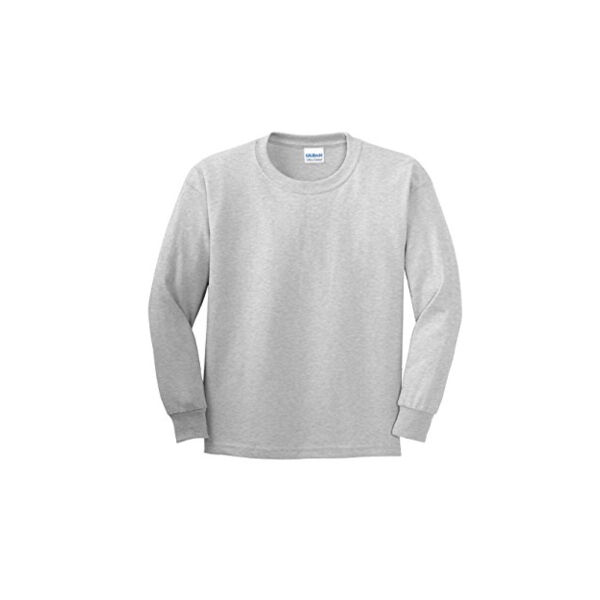 100% Cotton Youth Long-Sleeve T-Shirt Thumbnail