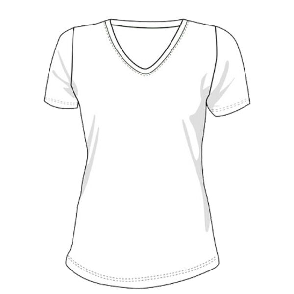 Customer Supplied Ladies V-Neck Thumbnail