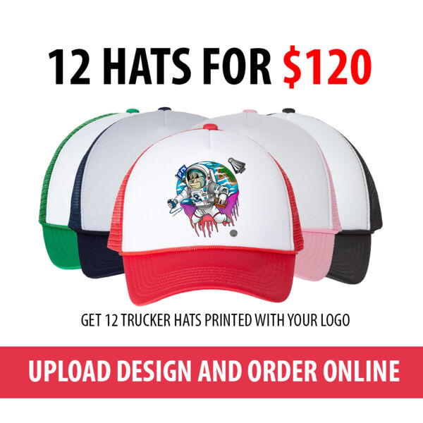 Foam Mesh-Back Trucker Cap Thumbnail
