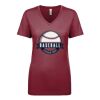 Next Level Apparel 1540 - Ladies' Ideal V-Neck Thumbnail