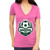 Tultex 214 - Ladies' Slim Fit Fine Jersey V-Neck Thumbnail
