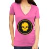 Tultex 214 - Ladies' Slim Fit Fine Jersey V-Neck Thumbnail