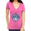 Tultex 214 - Ladies' Slim Fit Fine Jersey V-Neck Thumbnail